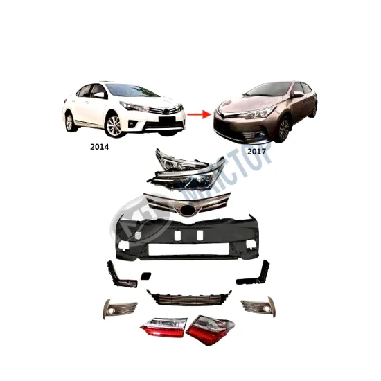 MAICTOP New Model Car Parts Body Kit for Corolla 2014 Upgrade to 2017-2018