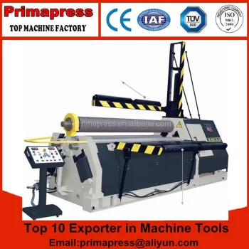 Hydraulic CNC Wind Tower Rolling Machine - 30mm Thickness Four Roll Plate Bending Machine
