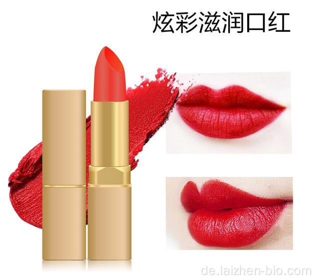 Langlebiger Lippenstift matte Farbe Lippenstift