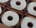 papel de fibra cerámica de alto aislamiento térmico incombustible puro