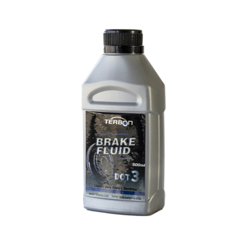 Terbon Wholesale 500mlプラスチックフラットボトルブレーキ液液ドット3