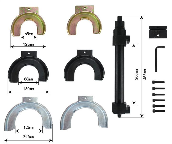 4 coil spring compressor