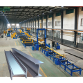 Steel Structure H Beam Assembling Welding Production Line