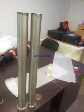 custome titanium tube
