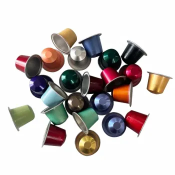 Disposable Heat Sealing Aluminum Foil Lids for Printed Seal Empty Coffee Capsules