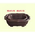 Custom Large Rectangular Chinese Bonsai Pot