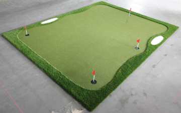 High Quality Golf Putting Greens with Realistic Turf