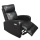 Single Manual Stylish PU Massage Recliner Sofa