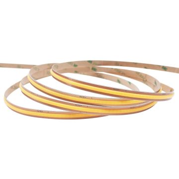 CE ROHS Certified 24V 8MM COB LED Strip Light - White Flexible 5M/Roll - Free Cut