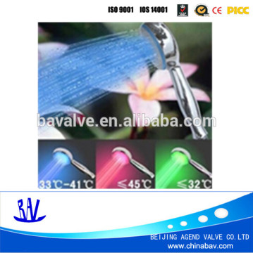 ABS plastic plating 3-function hand shower head, Water saving Bathroom hand shower