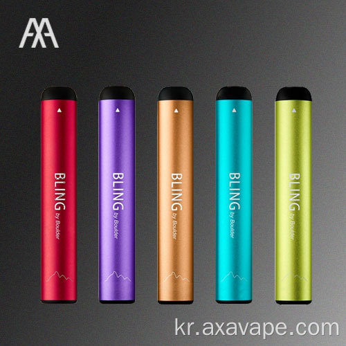 일회용 전자 vape 담배 키트 포도 펀치