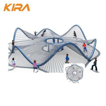 Special Design Children's Outdoor Playground Rope Climbing Structure for Shopping Malls