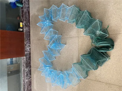 Wholesale Aquaculture Trap - Crab, Lobster, Shrimp Trap AC31 21*32CM 27 Sections 12 Ply Tail