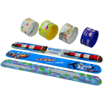 European American Advertising Special-Shape Silicone Snap Circle Bracelet