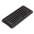 Teclado punk teclado para jogos sem fio e mouse sem fio