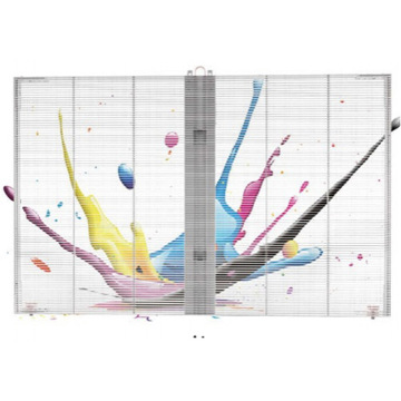 Glass Wall P3.75 P10 Transparent LED Screen Panel