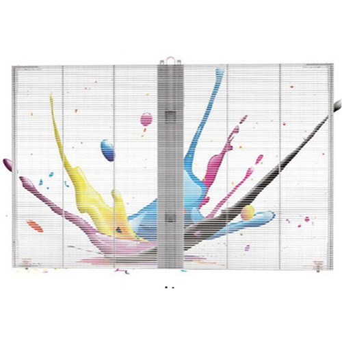Glass Wall P3.75 P10 Transparent LED Screen Panel