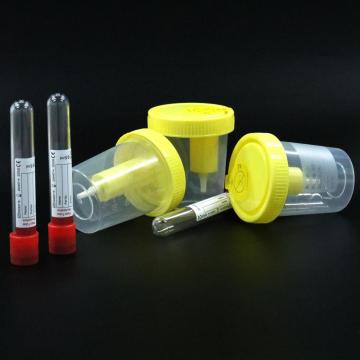 PP Vacuum Urine Containe Dengan Koleksi Tuber