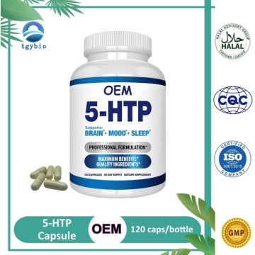 Cápsula de 5-HTP (5-hidroxitriptófano) de etiqueta privada OEM