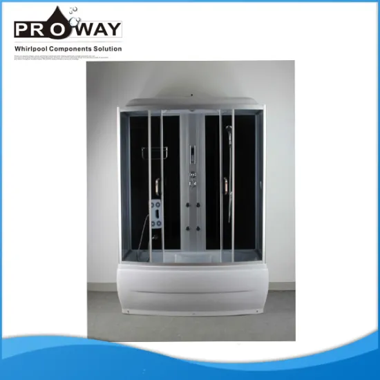 5mm Tempered Glass Steam Massage Commercial Free Standing Shower Enclosure