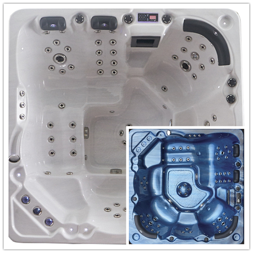 6 Person Hot Tub Spa with amazing LED spa skirt