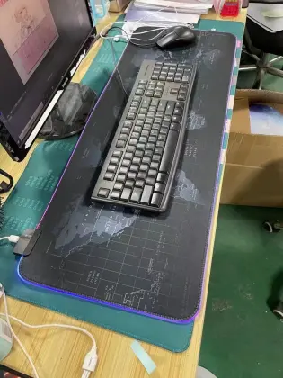 RGB Wireless Charging LED Mouse Pad with Logo