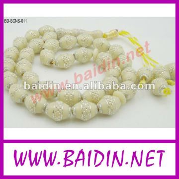 Islamic muslin prayer beads