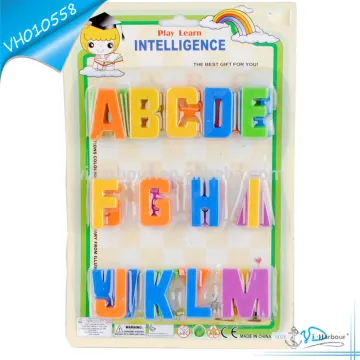 Colorful Plastic Alphabet Letter
