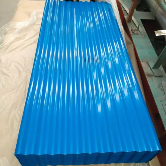 Color Coated Corrugated Steel Roof Tile