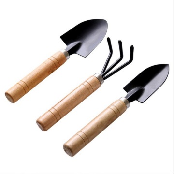 Wholesale Hot Selling Mini Gardening Tool Sets with Wooden Handles