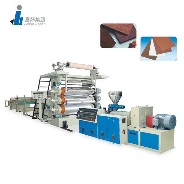 Decoration Application PVC Marble Sheet Extrusion Line