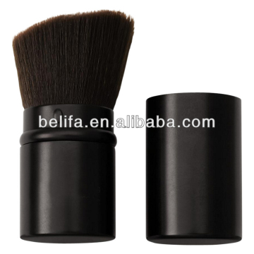 2014 new style cosmetic Angled retractable professional brush with silky synthetic bristles china factory