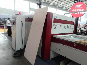 Mesin khas untuk venir kayu pvc