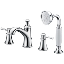 3 handle bathtub faucet Handheld 2 Knob Bathtub Faucet Oil Rubbed Bronze Supplier