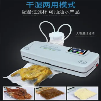 Dz300 Handy Manual Plastic Bag Fresh Food Vacuum Sealer