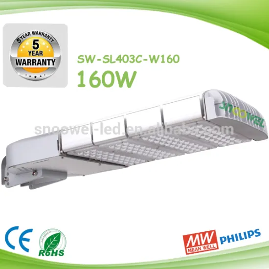 Energy Saving and Environment Protecting 120lm/w 150W Modular design Rectangle LED Street Lighting