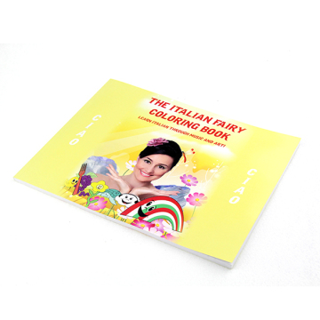 Canton fair Best selling fashion recycle Custom fairy coloring book printing with cheap price