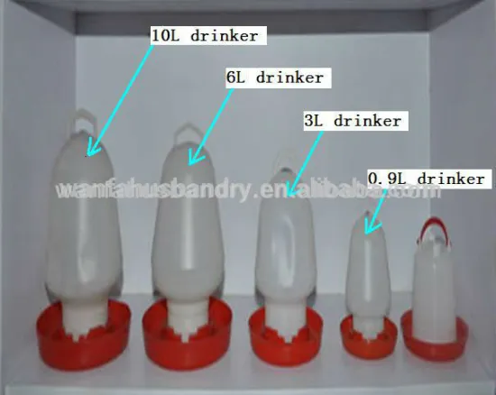 Plastic Manual Poultry drinker 5l