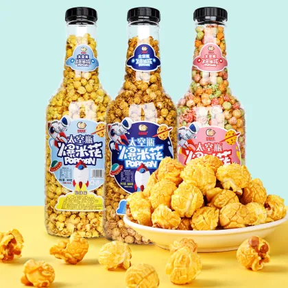 Caramel Flavored Popcorn with Imported Cereal