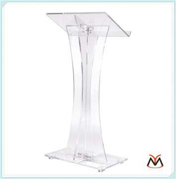 2016 acrylic lectern,handmade acrylic podium,transparent church lectern