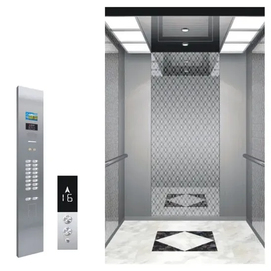 2000kg AC VVVF Machine Room Passenger Elevator for Persons and Cargo