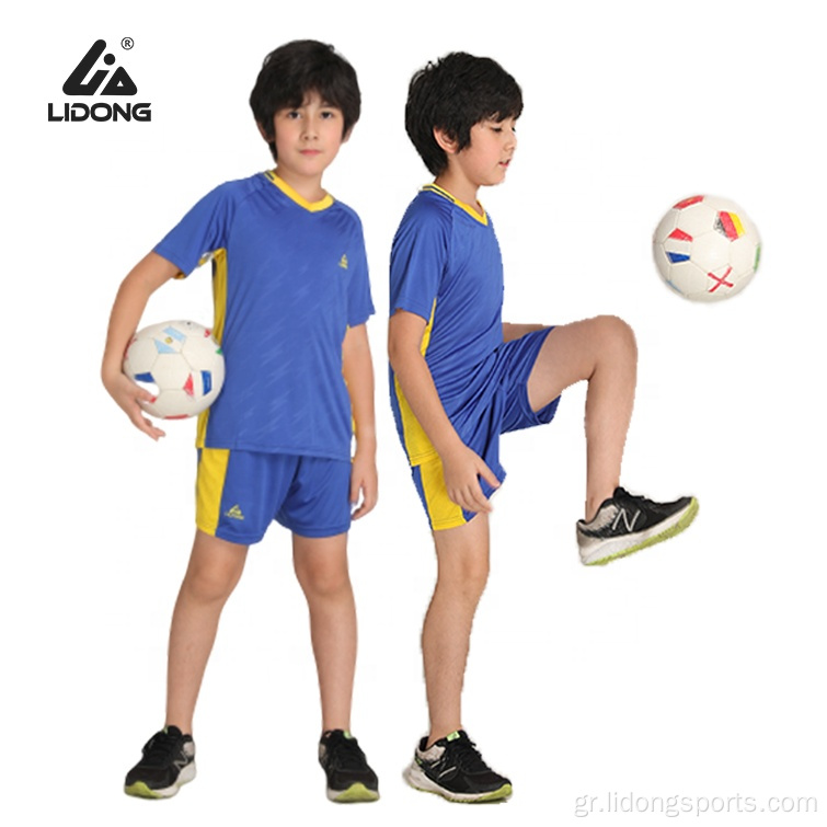 OEM Soccer Training Suit Υψηλής ποιότητας ποδοσφαιρικών φανέλων