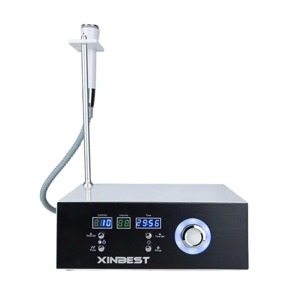 Beauty salon electroporation skin hot and cooling machine