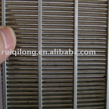 wedge wire panel