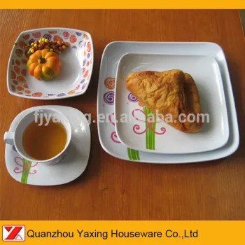 Square Dinner set