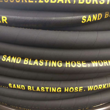 Durable Natural Rubber Sandblasting Hose for Heavy-Duty Use
