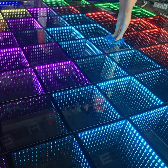 50x50cm 3D LED Mirror Floor for Wedding Dance Floor
