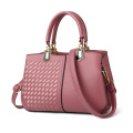 Woven Design Leather Handbags For Ladies