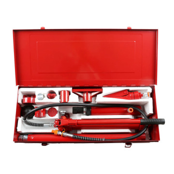 China Manufacturer Custom Wholesale Ce 10T Body Frame Repair Hydraulic Door Power Vehicle Portable Repair Kit Jack Porta Power
