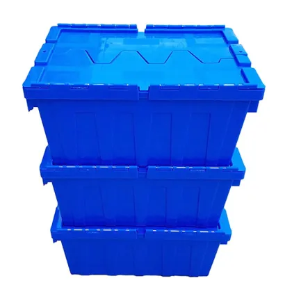 Modern Large Capacity Logistics Turnover Box: Rectangle Design with Injection Technology